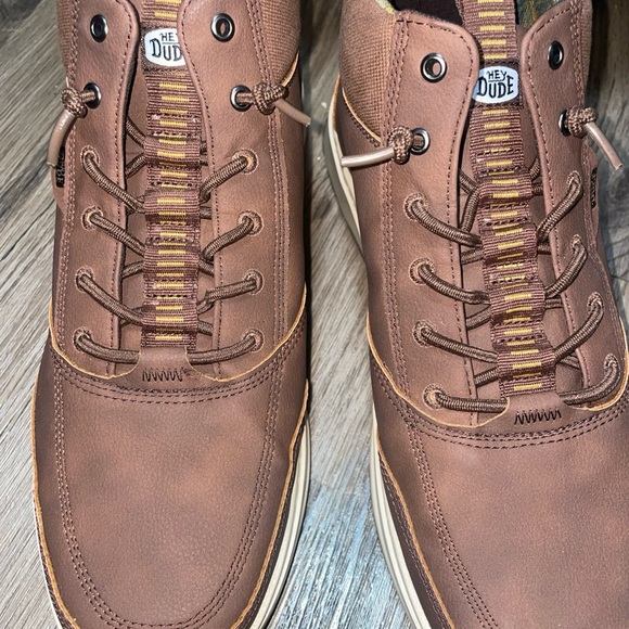 HEYDUDE Men\'s Tahoe Classic Boots. Size 13, Brown main image 3